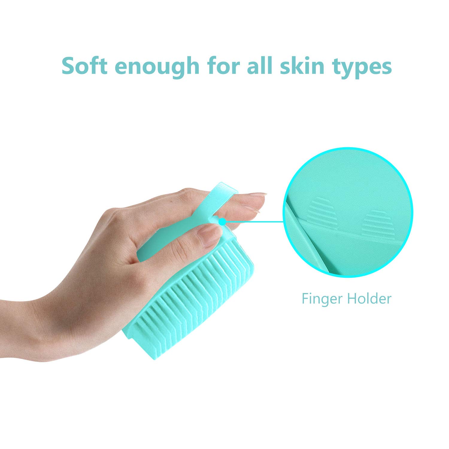 Random Color Silicone Body Massage Brush
