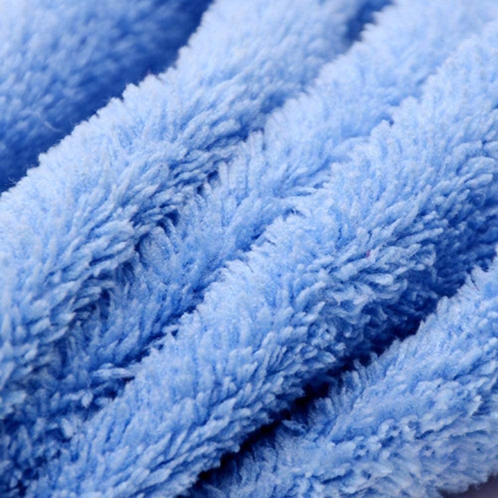 Pack of 3 - Soft Absorbent Thick Microfiber Hanging Bathroom Hand Towel Cloth Drying Pad Face Towel