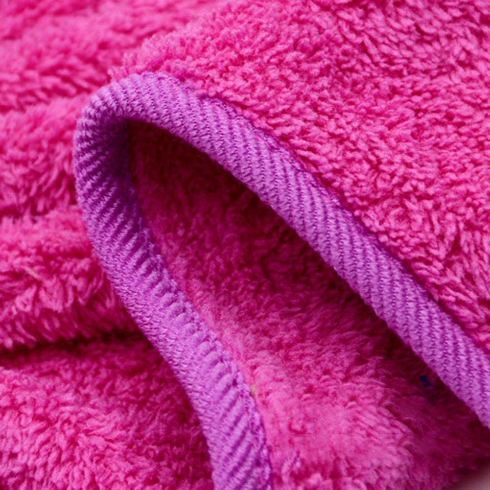 Pack of 3 - Soft Absorbent Thick Microfiber Hanging Bathroom Hand Towel Cloth Drying Pad Face Towel