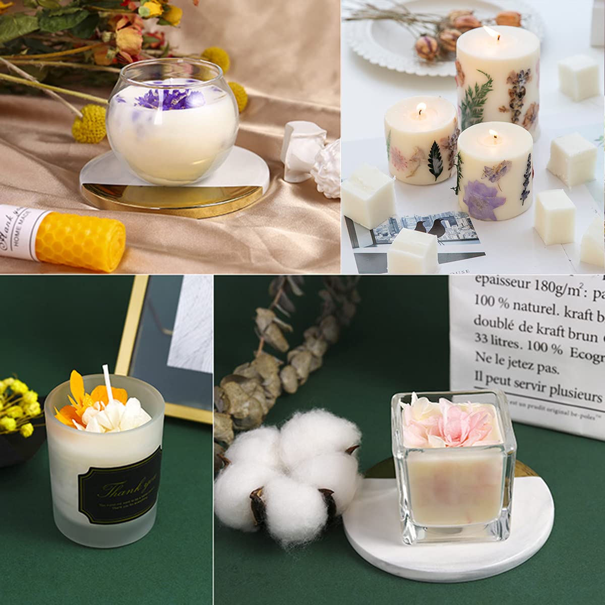 1KG Soy Wax Beans for Candle Making