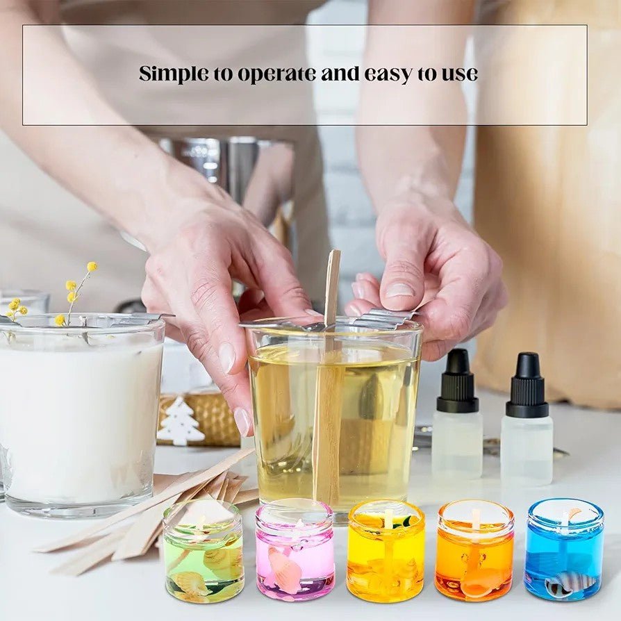 1KG Transparent Gel Wax Candle Wax