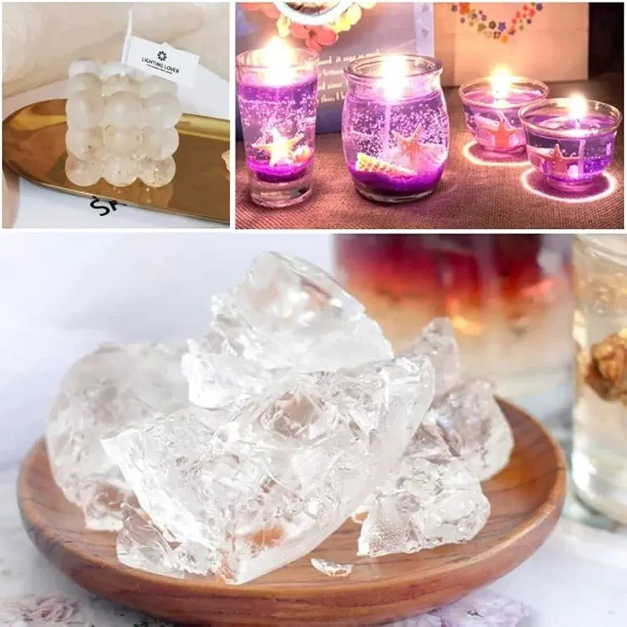 1KG Transparent Gel Wax Candle Wax