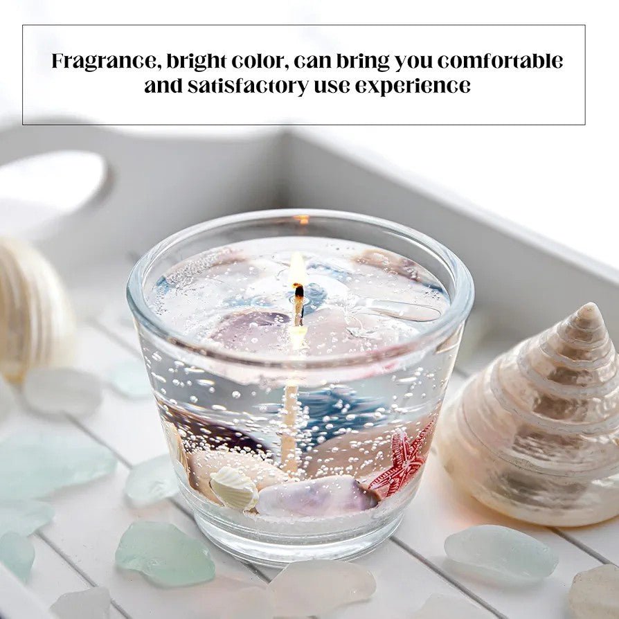 1KG Transparent Gel Wax Candle Wax