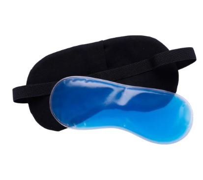 1PC Hot Cold Relaxing Face Eye Care Ice Gel Sleeping Mask Blindfold