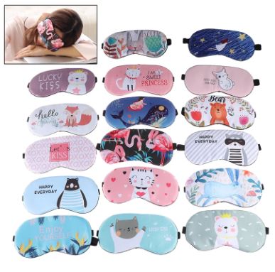 1PC Hot Cold Relaxing Face Eye Care Ice Gel Sleeping Mask Blindfold