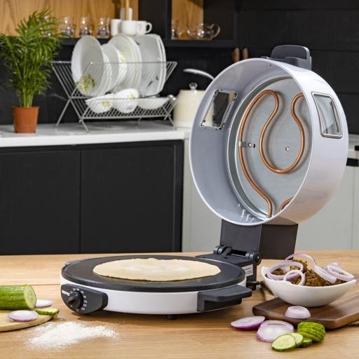 2-in-1 Electric Bread/Roti & Pizza Maker