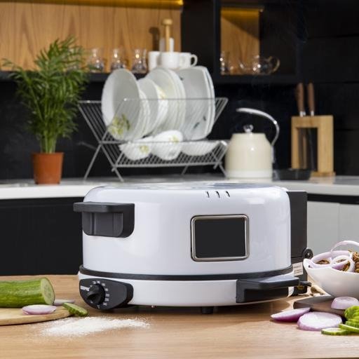 2-in-1 Electric Bread/Roti & Pizza Maker