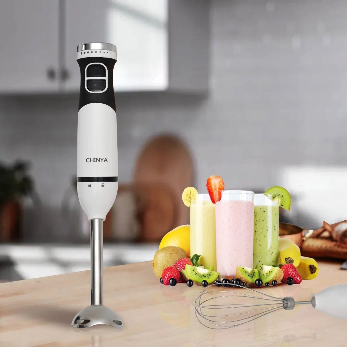 2 in 1 Hand Blender with Egg Whisk
