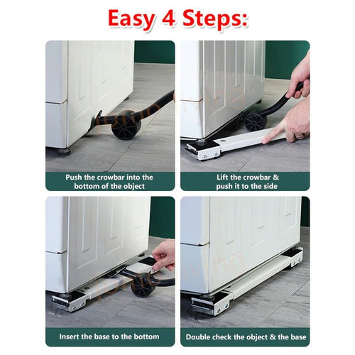 2 Pcs Mobile Furniture Mover Lifter