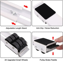2 Pcs Mobile Furniture Mover Lifter