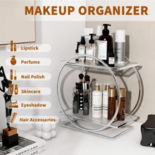 2 Tier Bathroom Countertop Makeup Organizer