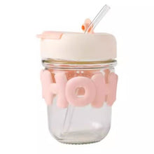 2 Way Drinking 350ml Glass Tumbler