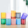 200ml Multi-purpose Durable Airtight Premium Glass Candle Storage Jars with Wooden Lid