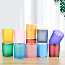 200ml Multi-purpose Durable Airtight Premium Glass Candle Storage Jars with Wooden Lid