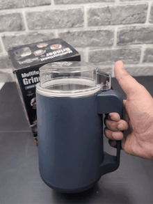 8 Blades 300W Stainless Steel Electric Coffee Grinder