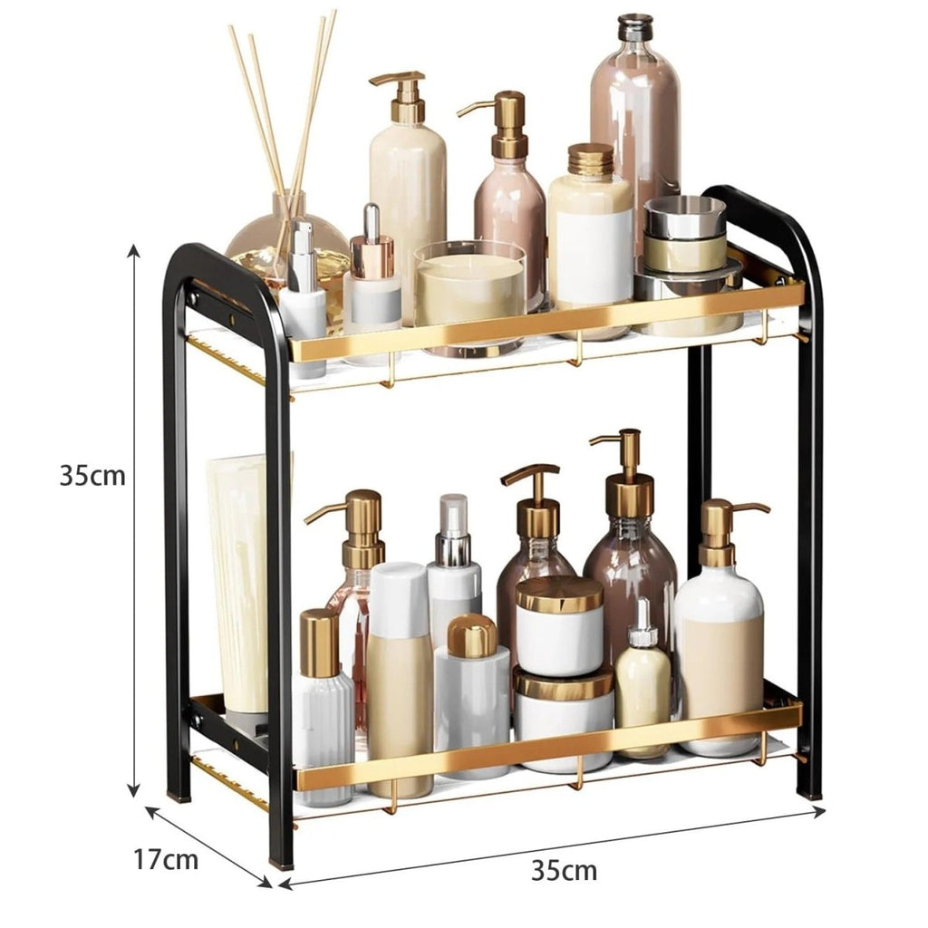 2/3 Tier Bathroom Countertop Organizer,