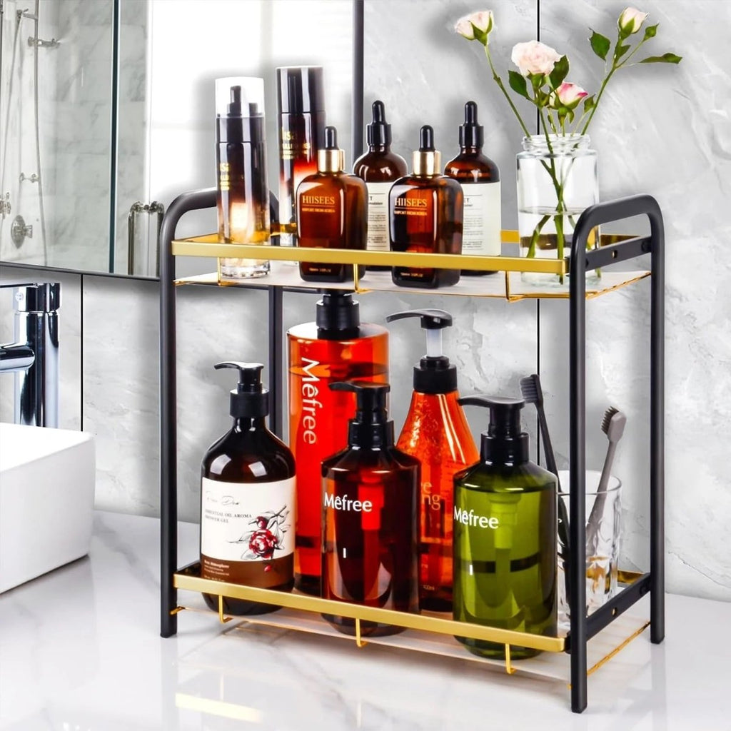 2/3 Tier Bathroom Countertop Organizer,