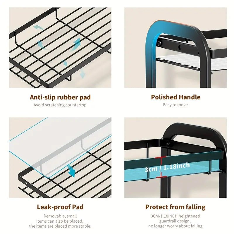 2/3 Tier Bathroom Countertop Organizer,