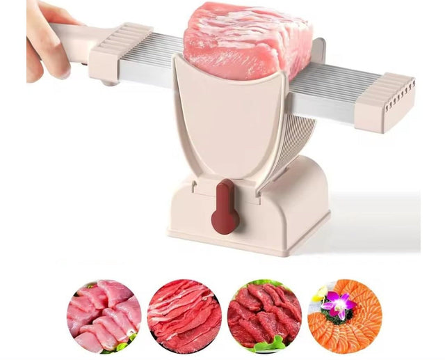 2/4 mm Adjustable Thickness Stainless Manual Meat Slicer