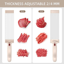 2/4 mm Adjustable Thickness Stainless Manual Meat Slicer