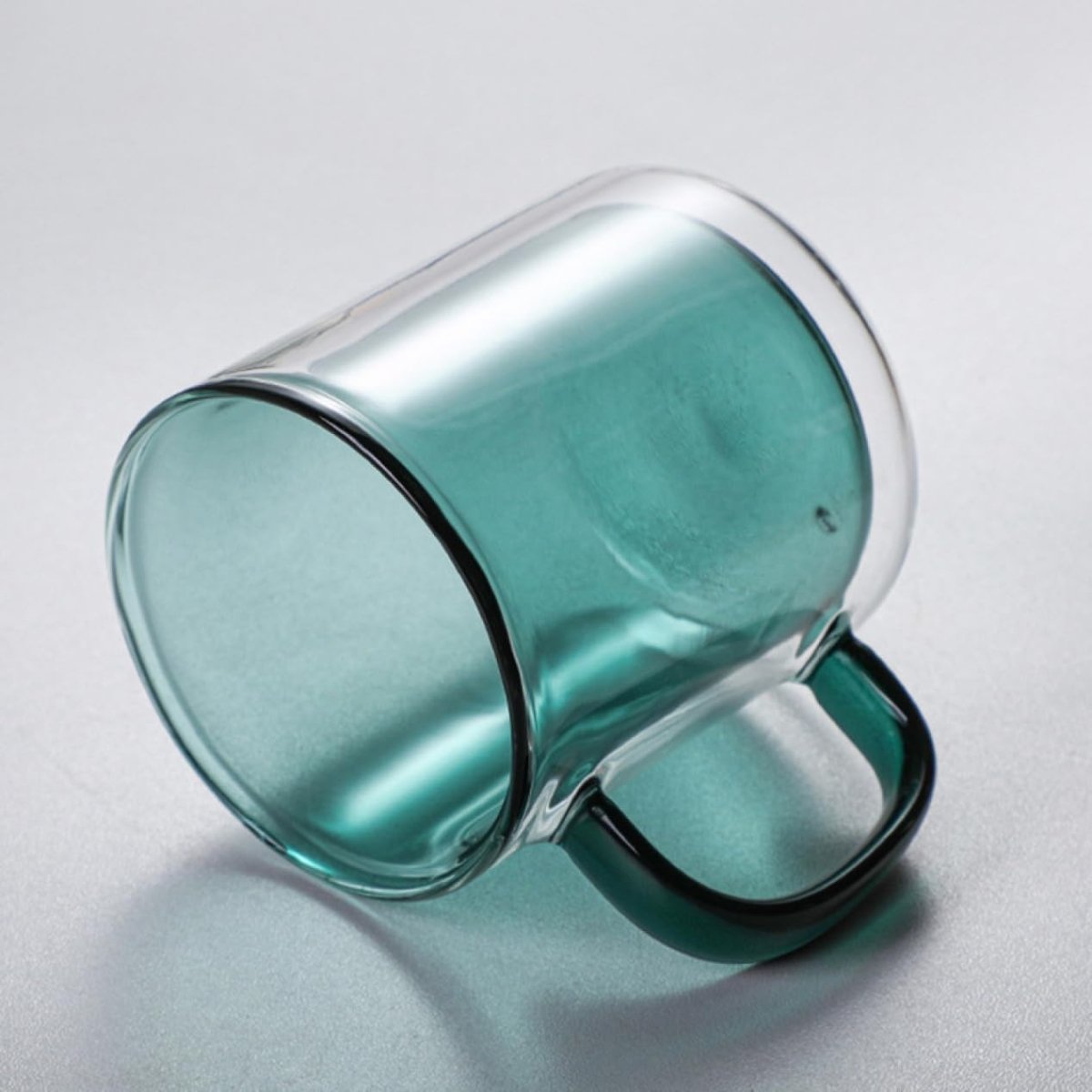 250ml Double Wall Glass Mug