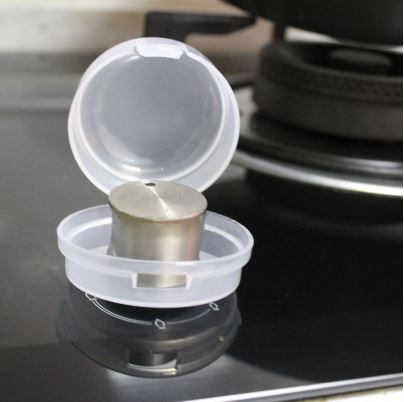 Pack of 2 - Child Safety Universal Gas Stove Knob Cover, Child Proof Kitchen Stove Knob Guard, Stove Guard, Heat Resistant Oven Knob Covers