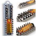 28-Piece Screwdriver Bit Set with Storage Case – Multi-Use Tool Kit