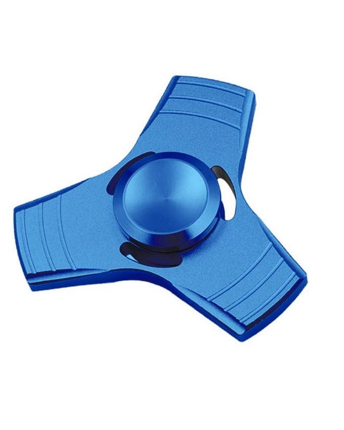 Blue Metallic Fidget Spinner
