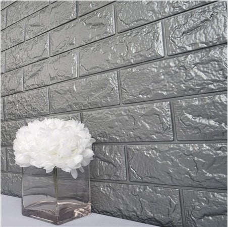 Pack of 4 - 3D Brick Wall Stickers