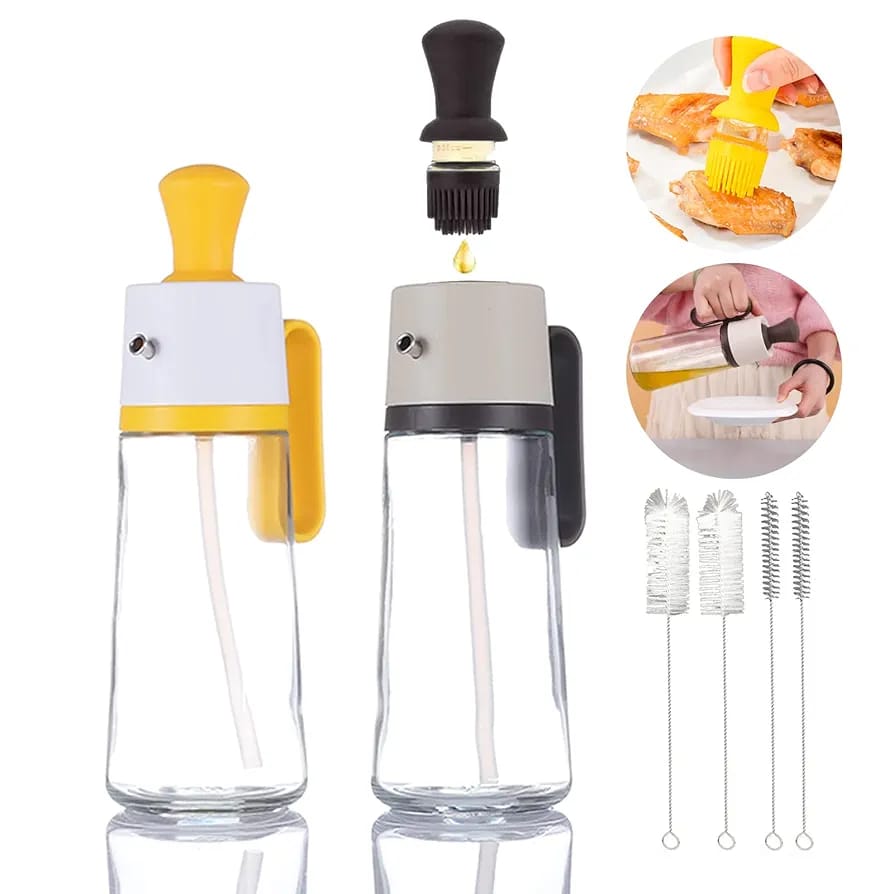 2in1 Oil Dropper & Glass Oil Dispenser