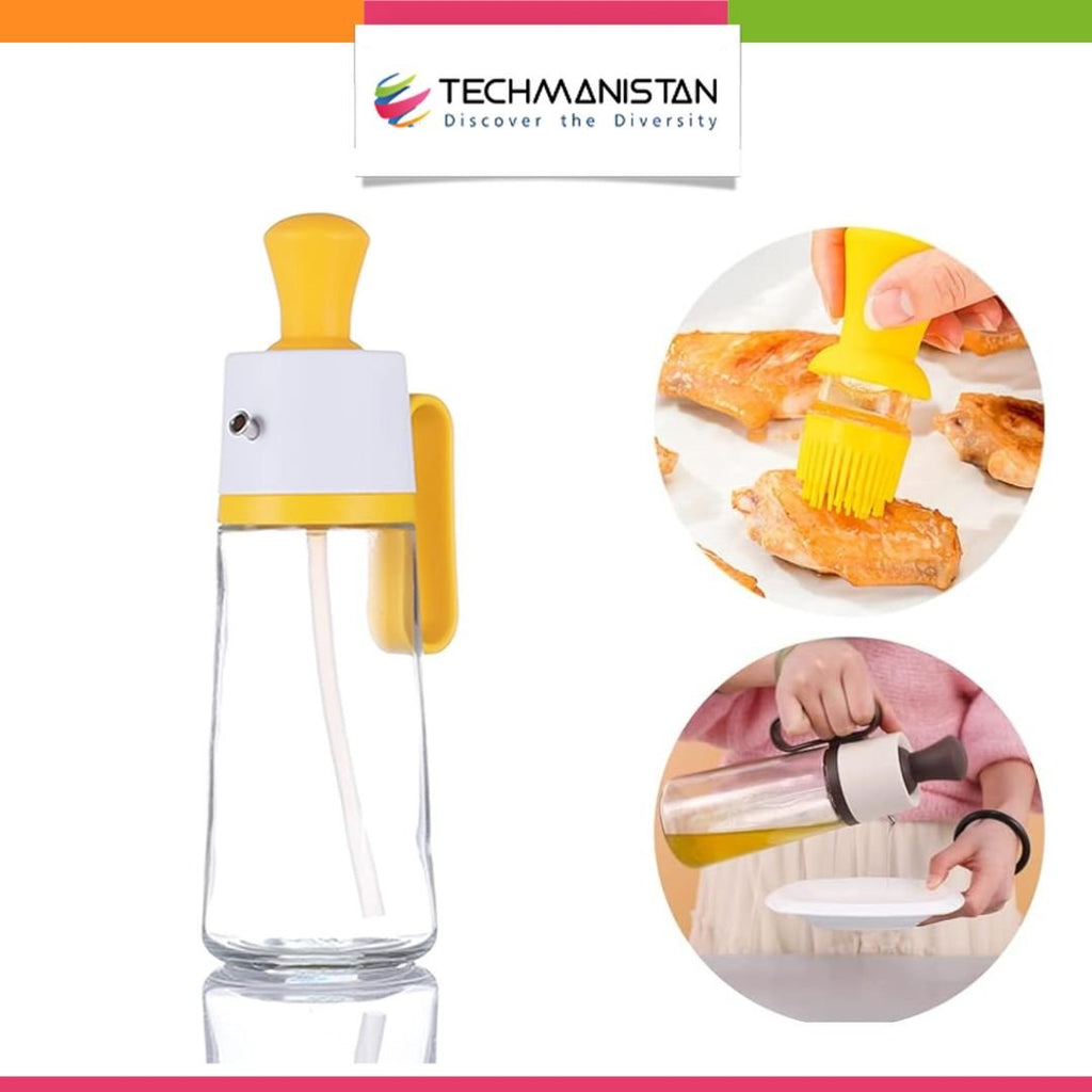 2in1 Oil Dropper & Glass Oil Dispenser