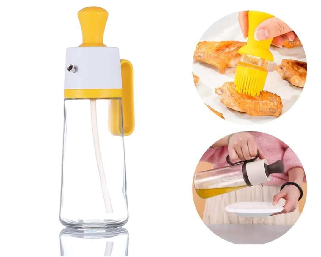 2in1 Oil Dropper & Glass Oil Dispenser