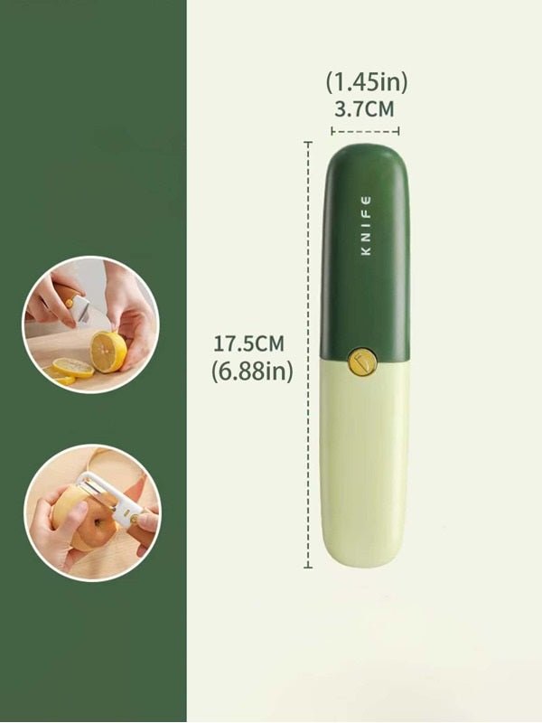 2in1 Vegetable Peeler & Knife With Protective Case