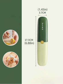 2in1 Vegetable Peeler & Knife With Protective Case
