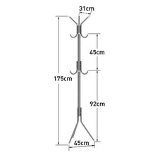 3 Tier 9 Hooks Coat & Hat Rack Hanging Stand