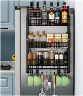 3 Tier Kitchen Refrigerator Side Storage Rack, Fridge Spice Rack
