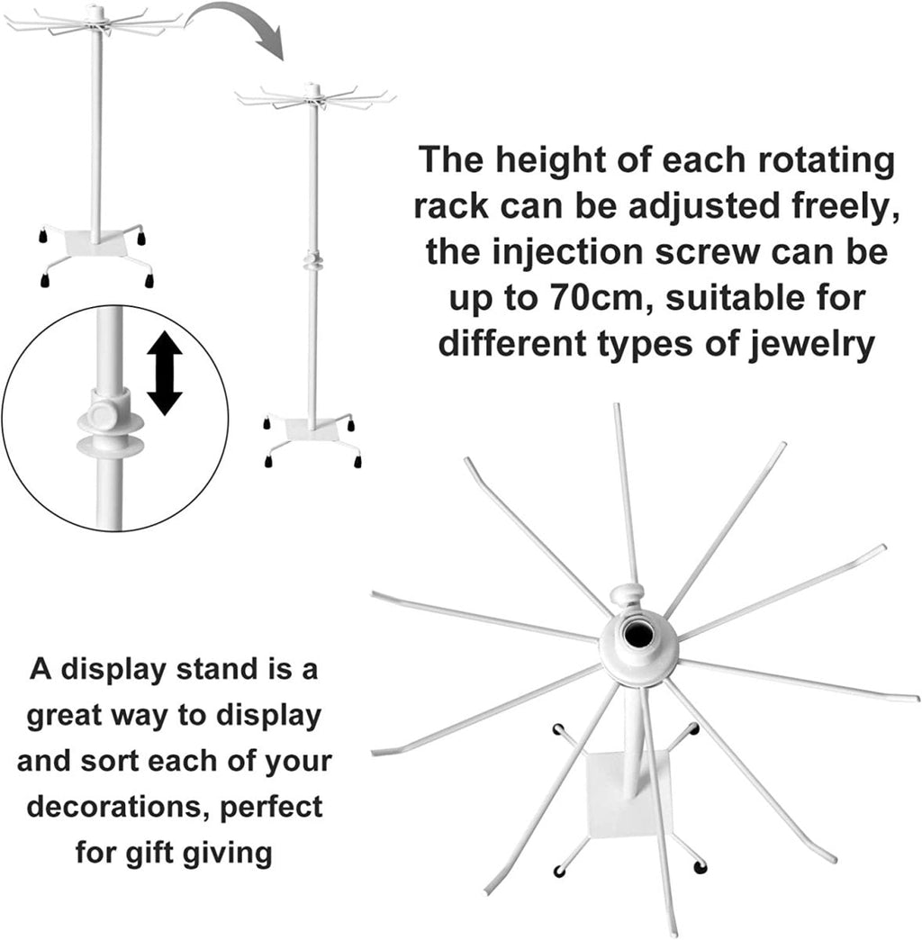 3 Tier Rotating Jewelry Holder
