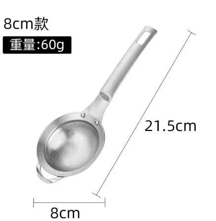 304 Stainless Steel Strainer Ladle Oil Strainer