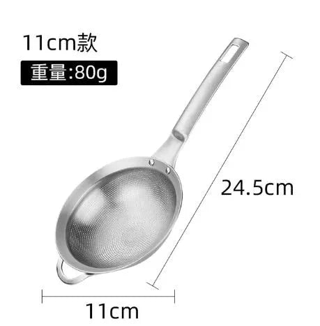 304 Stainless Steel Strainer Ladle Oil Strainer