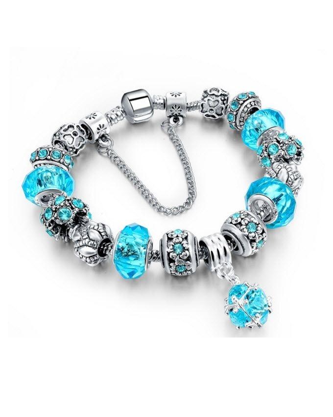 Pack of 2 - Turquoise Bracelet and Sapphire Ring