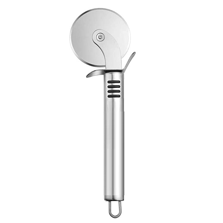 Stainless Steel Pizza Cutter Wheel Cutter With Handle,  Stainless Steel Pizza Cutter Pastry Pizza Wheel Cutter Pancake Food Cutter Wheel Slicer