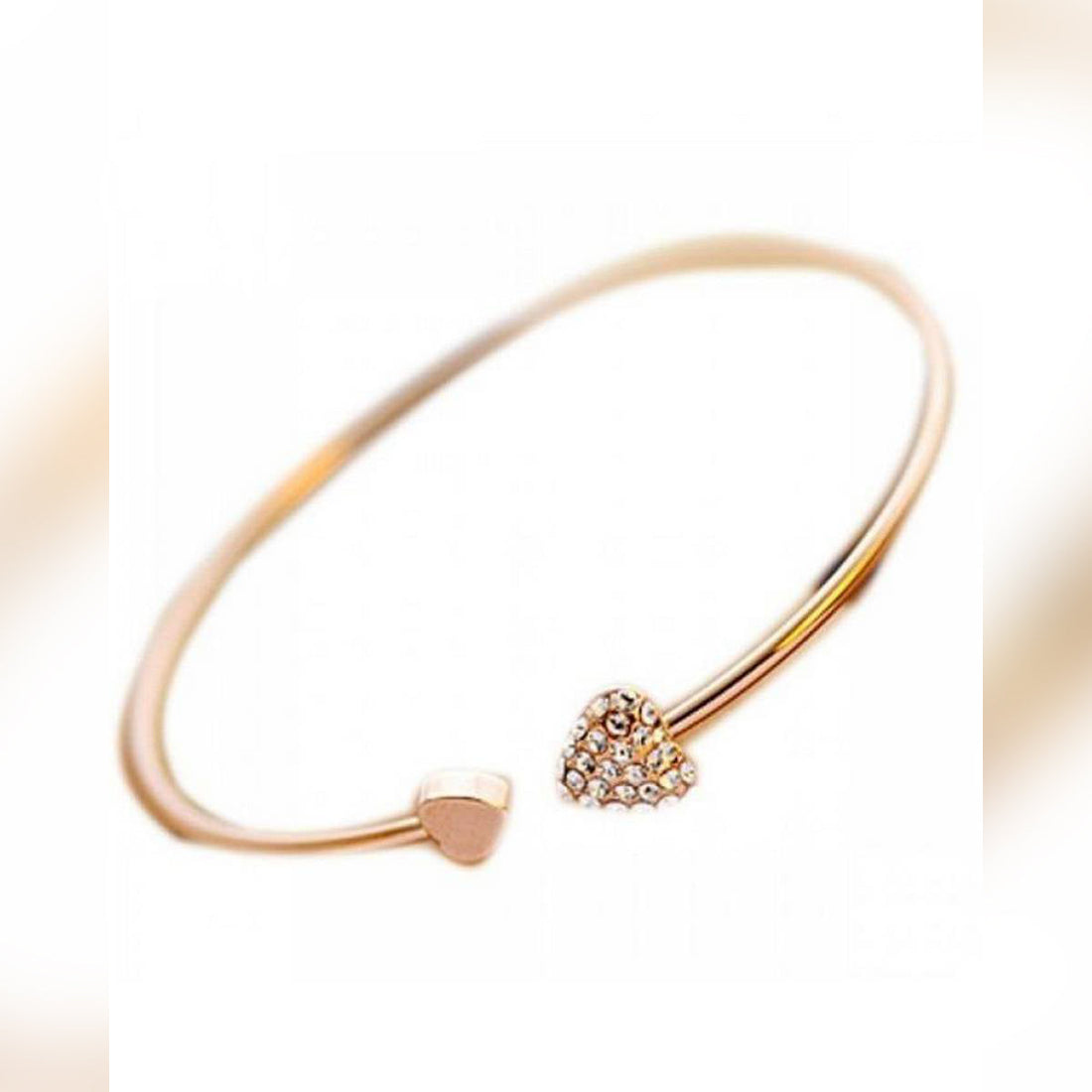 Heart shaped Golden Bracelet