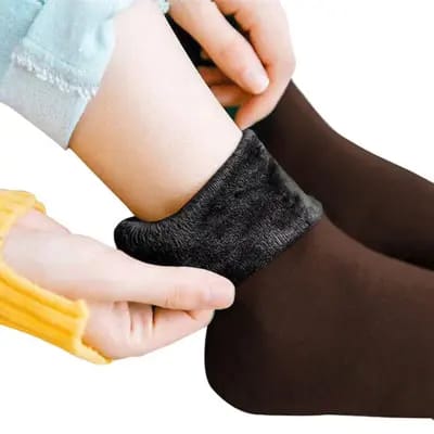 Pack of 3 - Women Wool Fuzzy Thermal Warm Winter Velvet Socks
