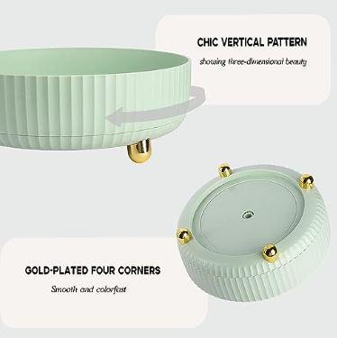 360 Degree Multipurpose Rotating Tray Organizer