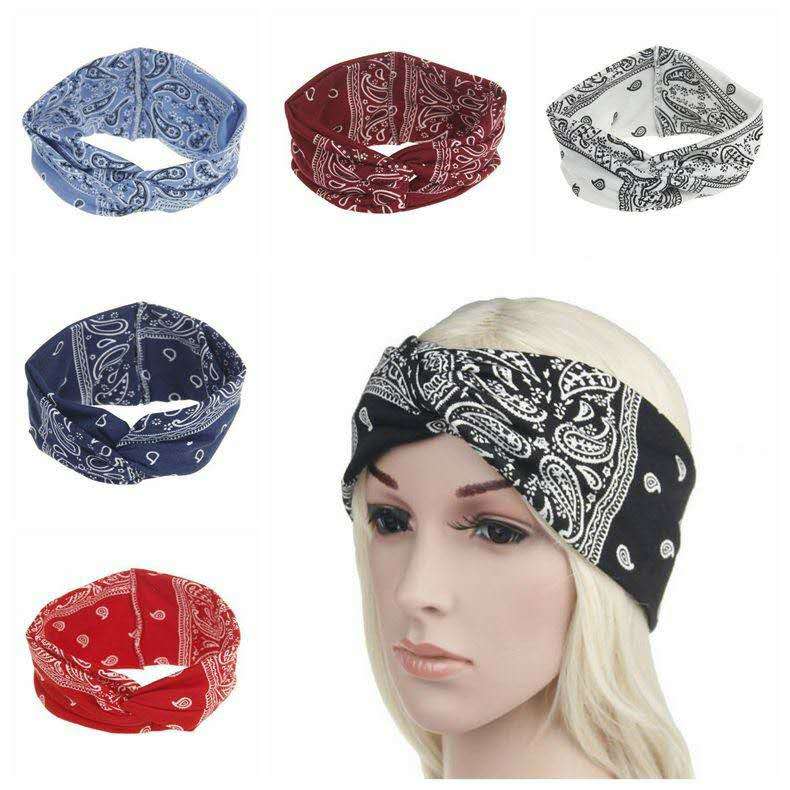 Pack of 6 - Printed Headband/Bandana, Bandana for Girls, Bandana for Men Head, Bandana for Boys