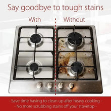 Pack of 10 - Disposable Aluminum Foil Round Gas Stove Burner Covers
