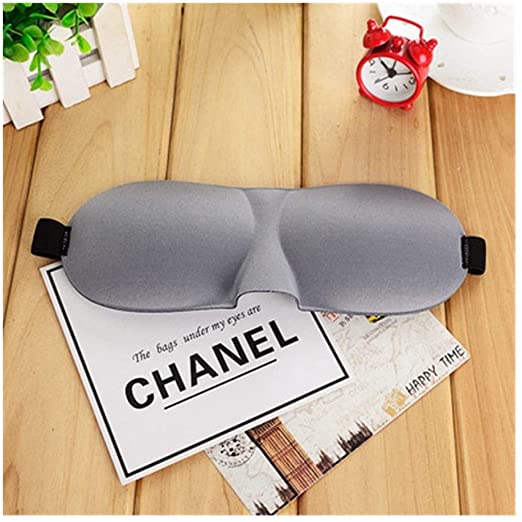 3D Soft Padded Blindfold Eye Sleep Mask