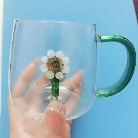 3D Sunflower Inside Mug with Handle