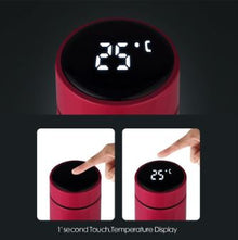 Random Color 500 ML Stainless Steel Vacuum Insulated Water Bottle with Automatic LED Temperature Display, Large Flask Stainless Steel Thermal Insulated Water Bottle Cup