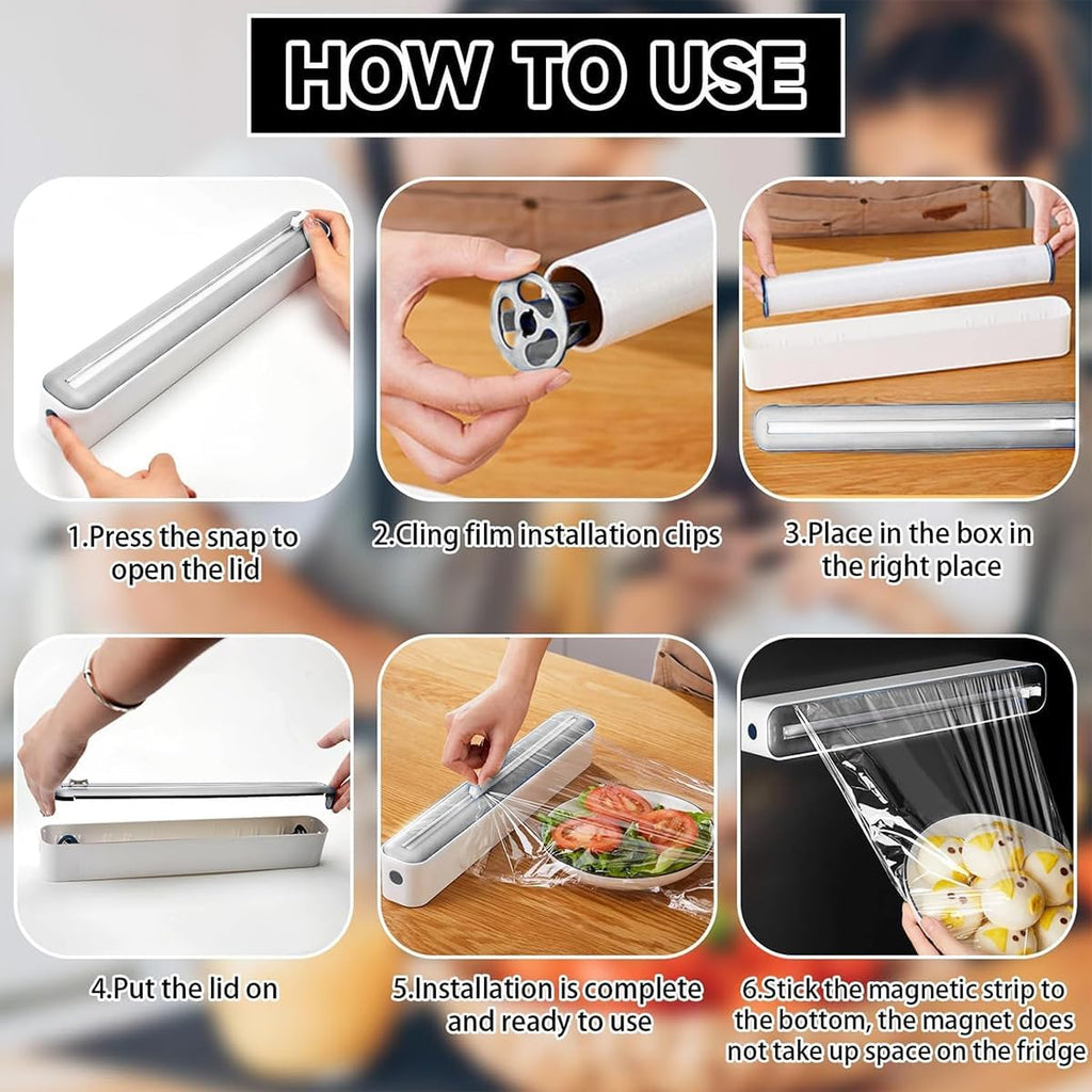 3in1 Wall Mount Kitchen Triple Layer Dispenser
